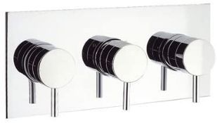 Crosswater - Kai Lever Triple Concealed Thermostatic Shower Valve, RRP £300