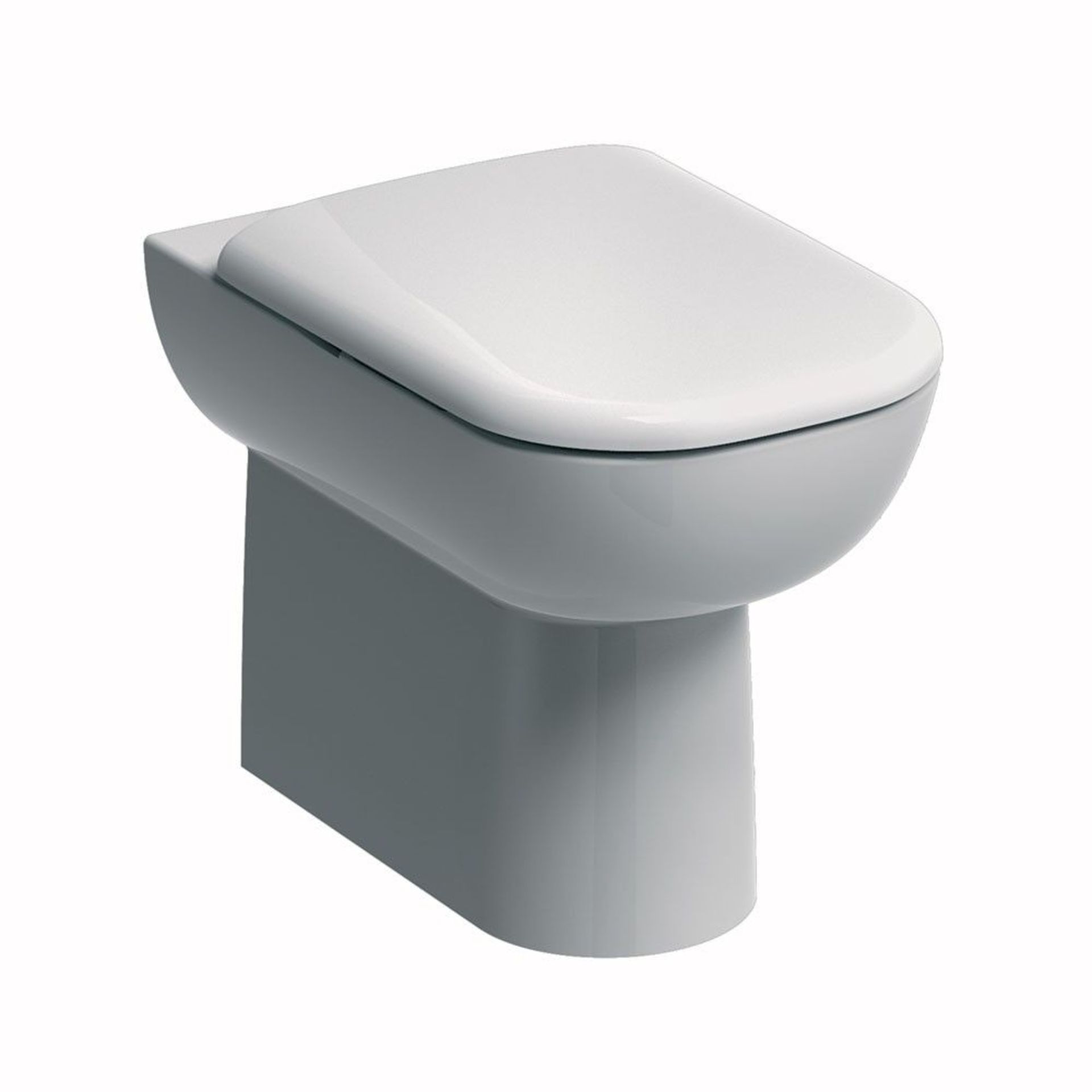 Twyford E500 Round Back to Wall Toilet RRP £200 - Image 4 of 6