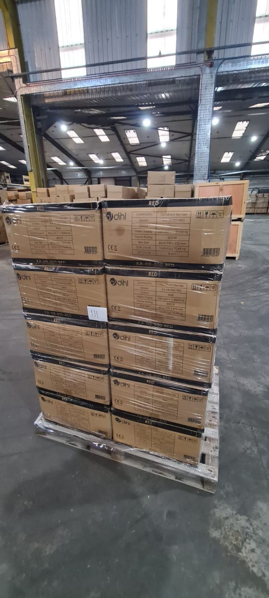 Over-Stock Items - Factory Sealed - 112 x Dihl 800W Hand Blenders - RRP - £6000 - P111