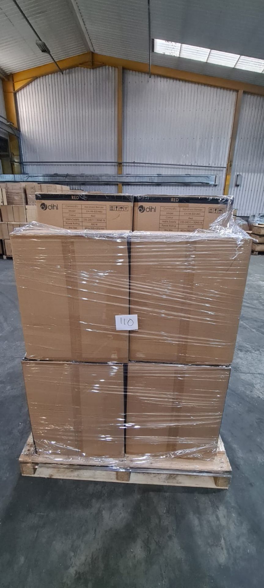 Over-Stock Items - Factory Sealed - 112 x Dihl 800W Hand Blenders - RRP - £6000 - P110