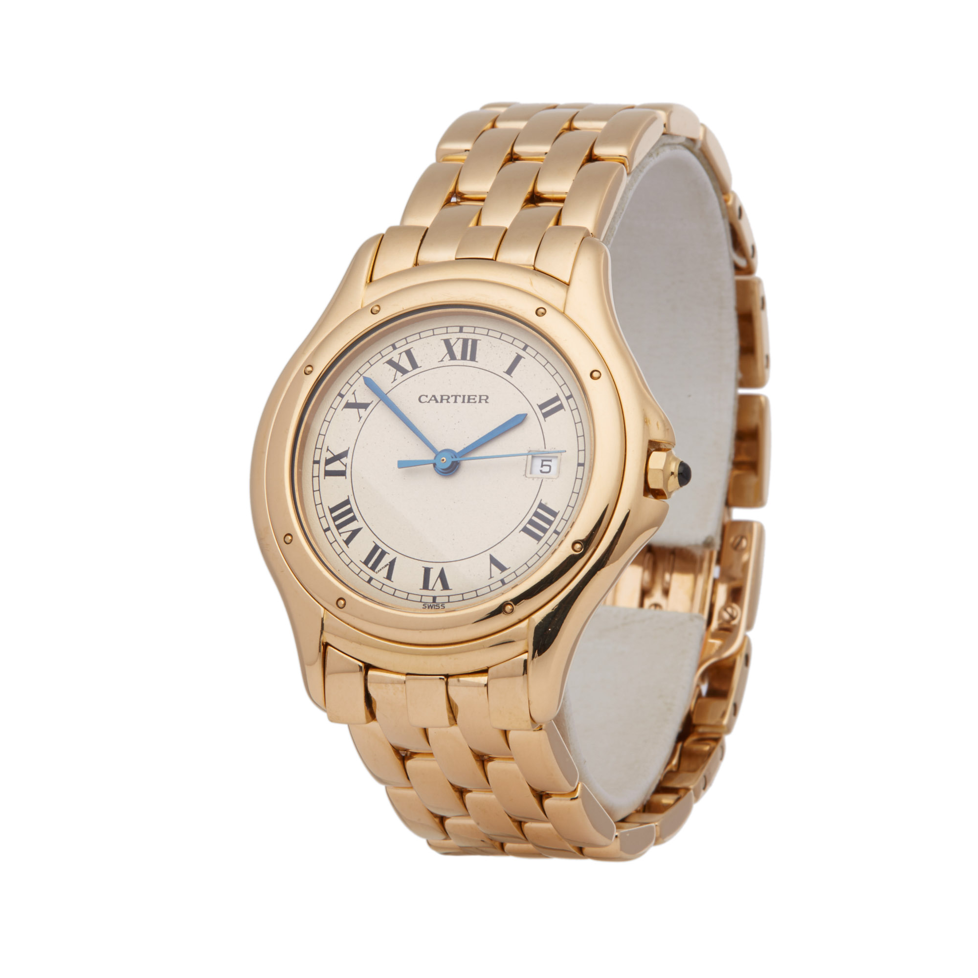 Cartier Panthère Cougar 116000R Unisex Yellow Gold Watch