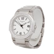 Patek Philippe Nautilus 7010G Ladies White Gold Diamond Watch