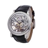 Franck Muller Round 7042 B S65 97AC Men Stainless Steel 7 Day Skeleton Watch