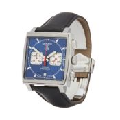 Tag Heuer Monaco CW2113-0 Men Stainless Steel Chronograph Watch