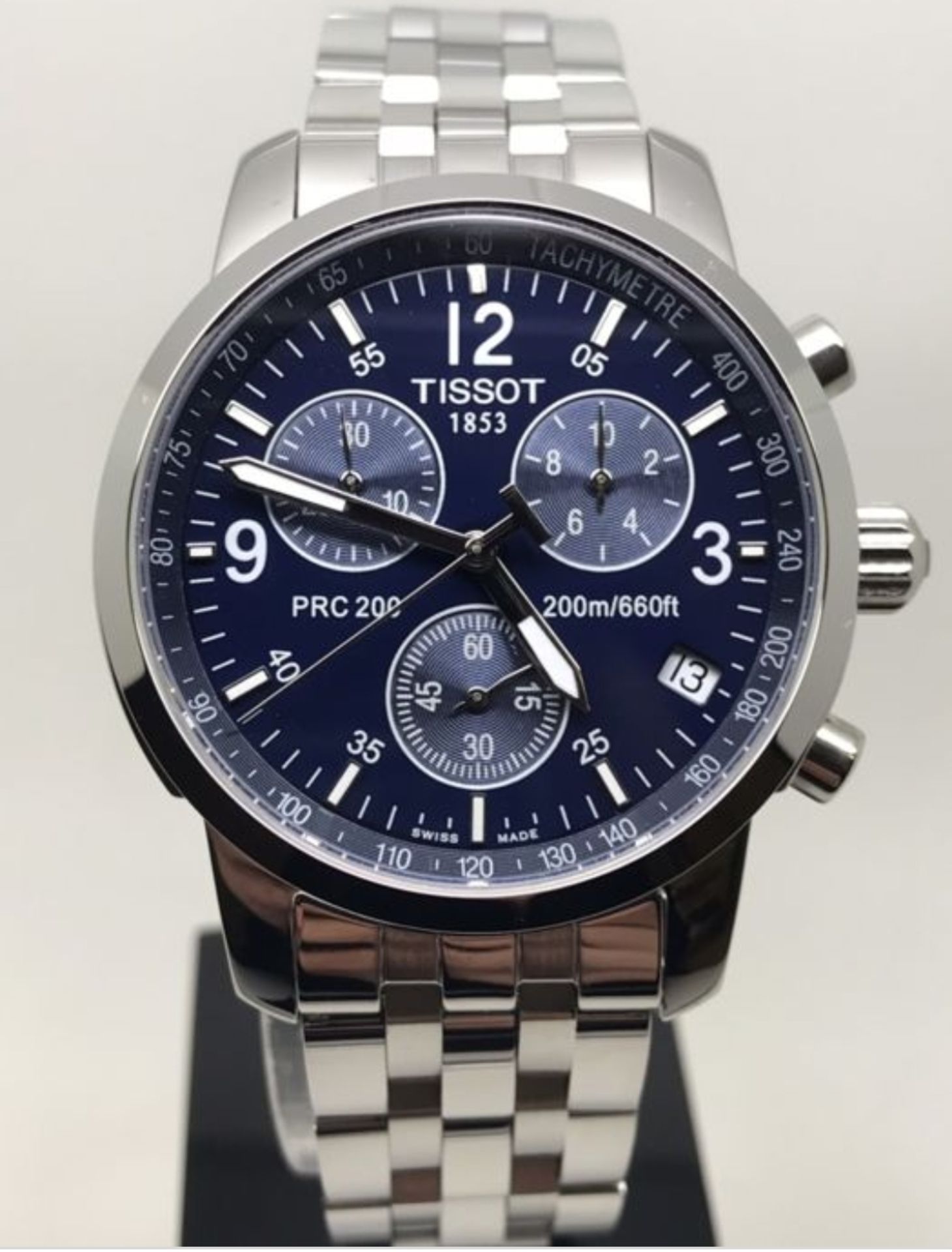 Tissot Prc200 Chronograph Men's Watch T17.1.586.42 - Image 4 of 11