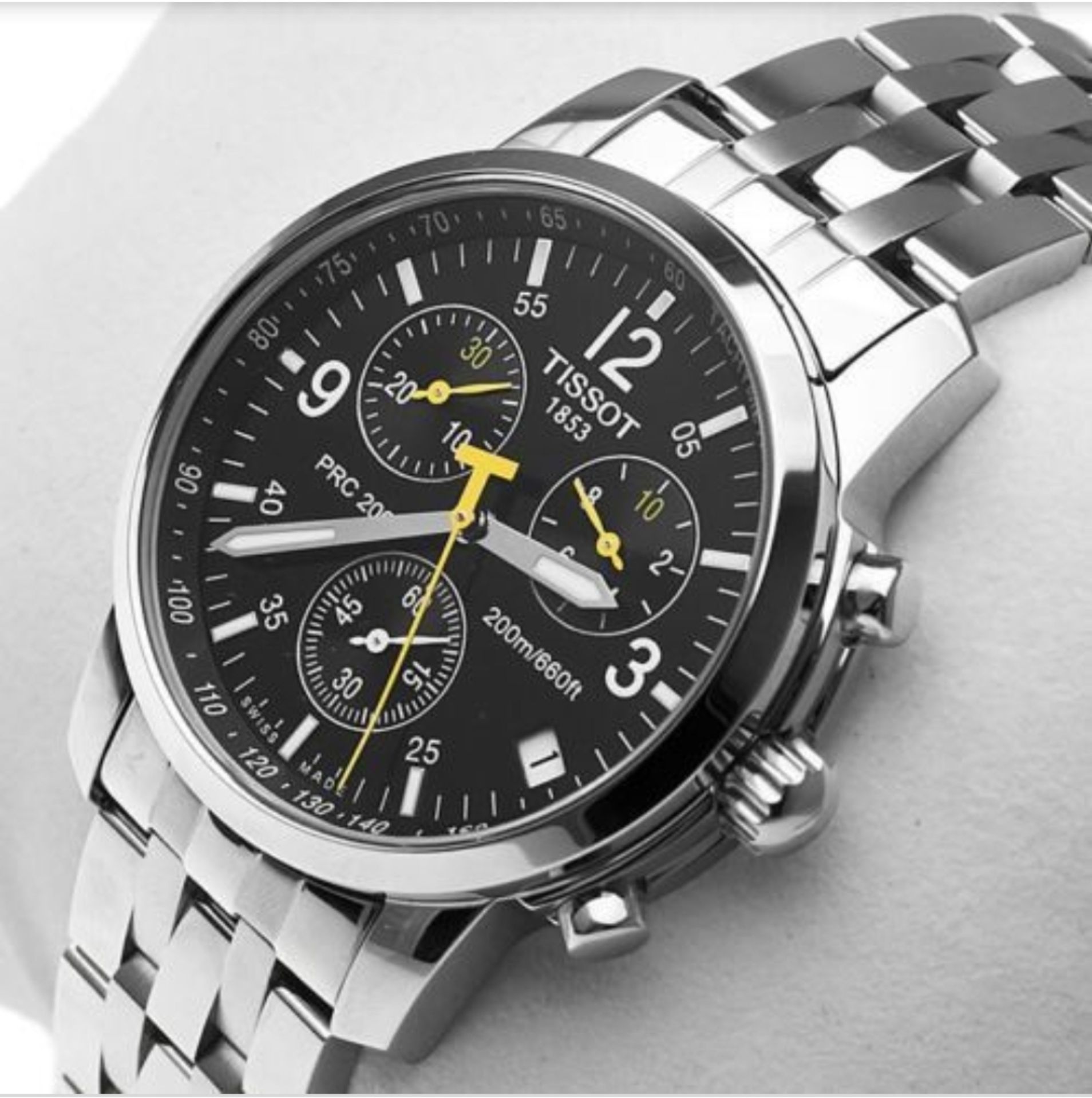 Tissot T17.1.586.52 PRC 200 Men's Chronograph Quartz Watch - Image 5 of 11