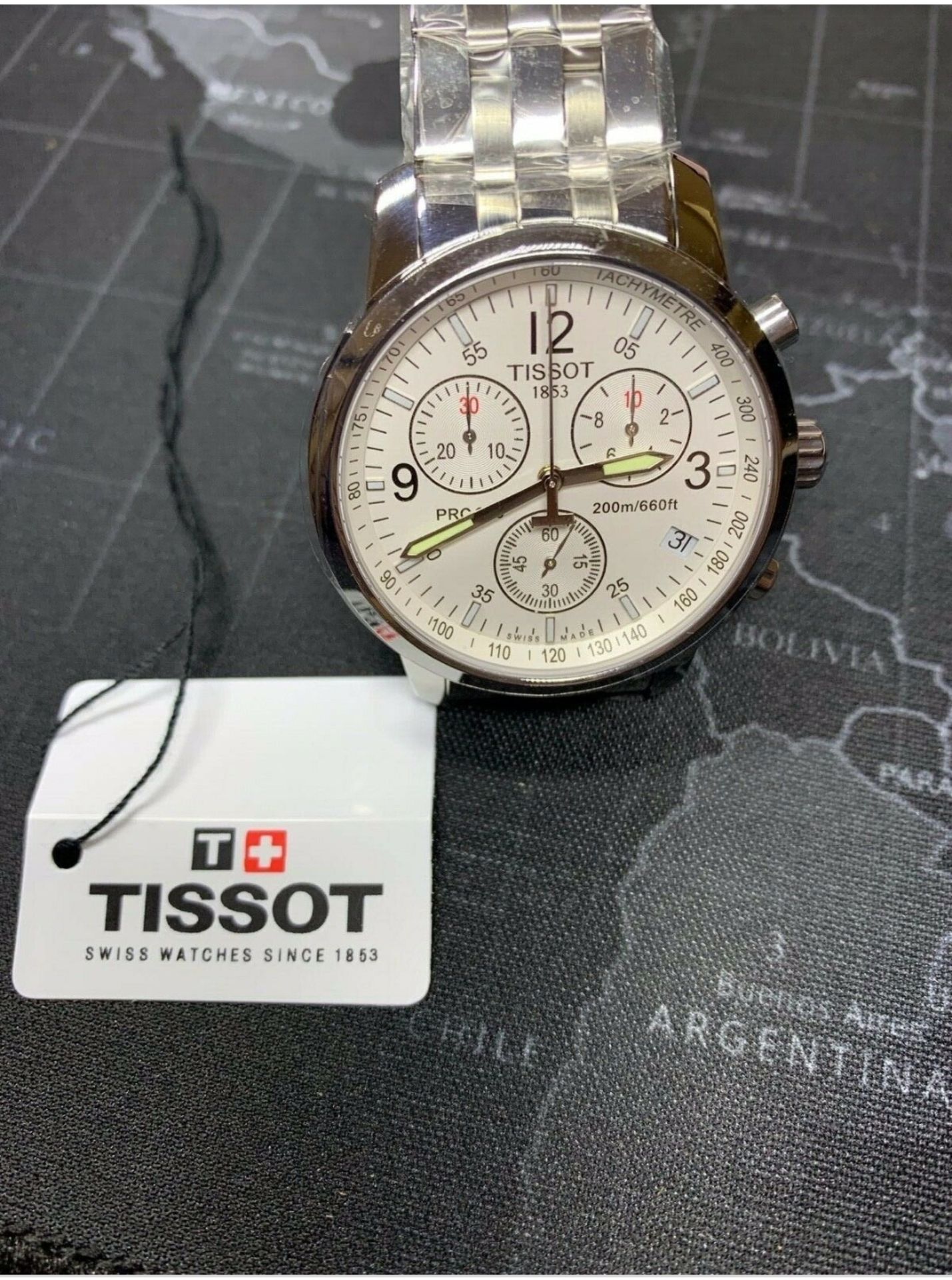 Tissot Prc200 Chronograph Men's Watch T17.1.586.32 - Image 7 of 10