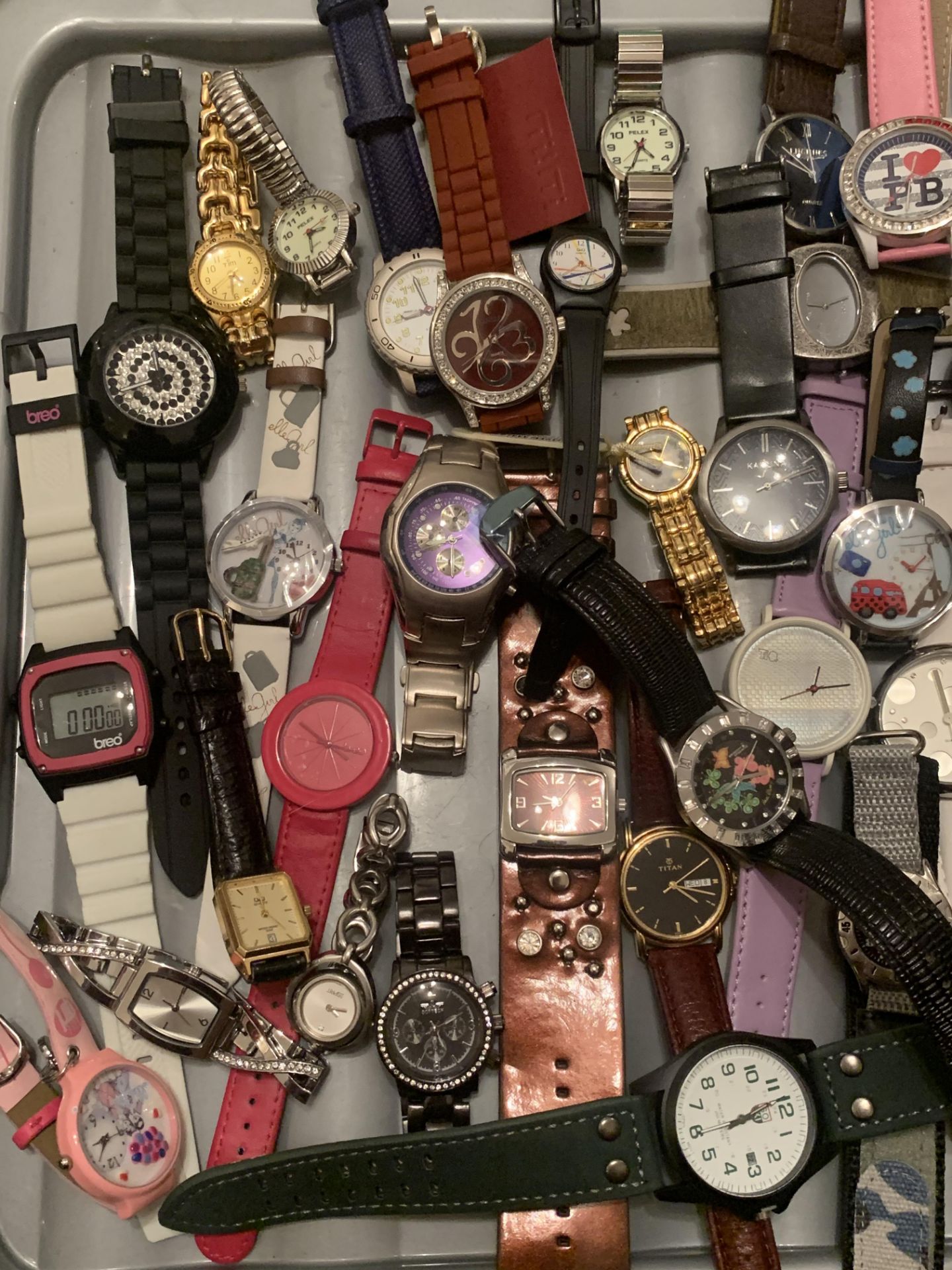 Joblot Assorted Fashion Brand Watches Total 52