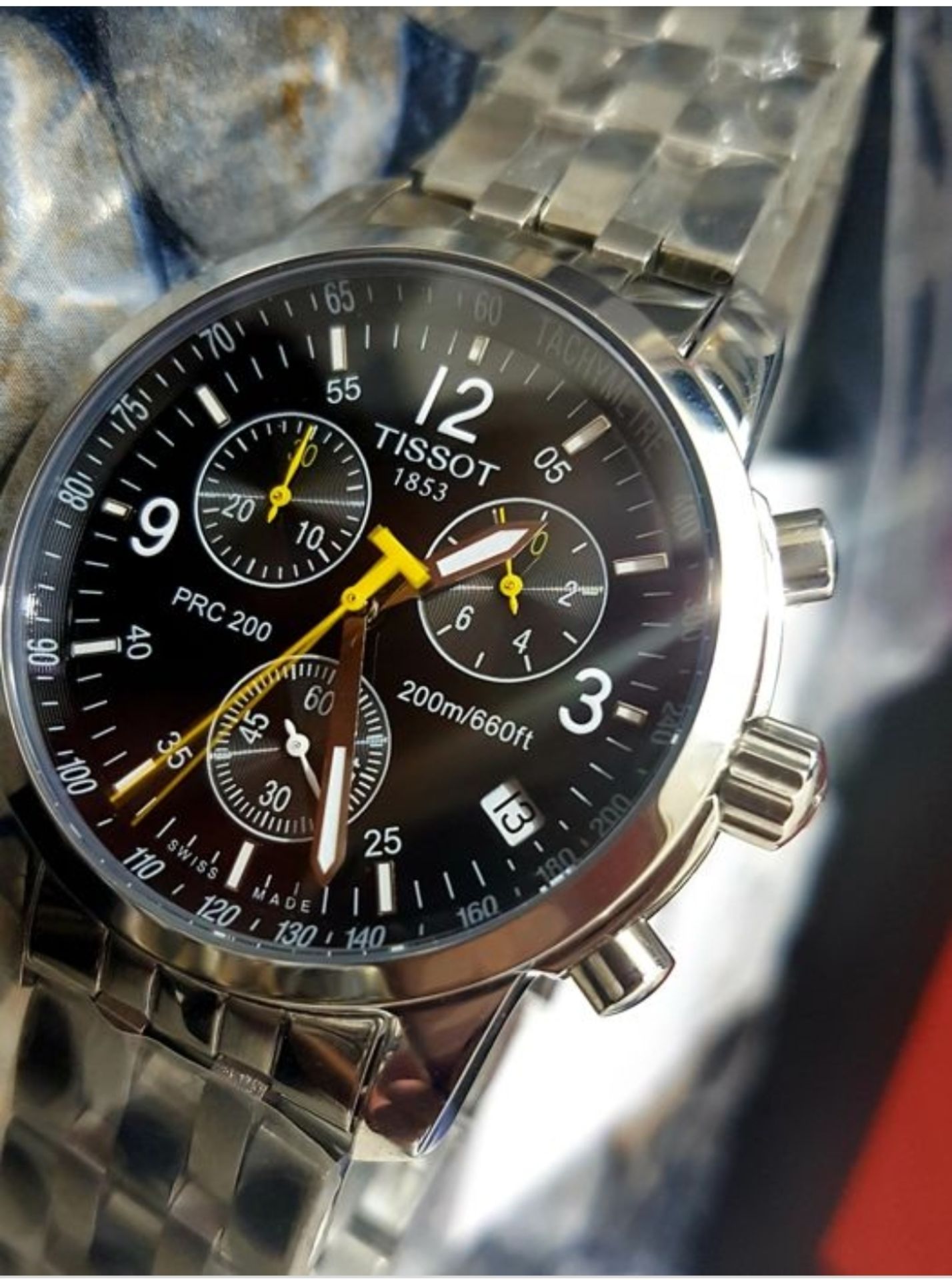 Tissot T17.1.586.52 PRC 200 Men's Chronograph Quartz Watch - Image 8 of 11