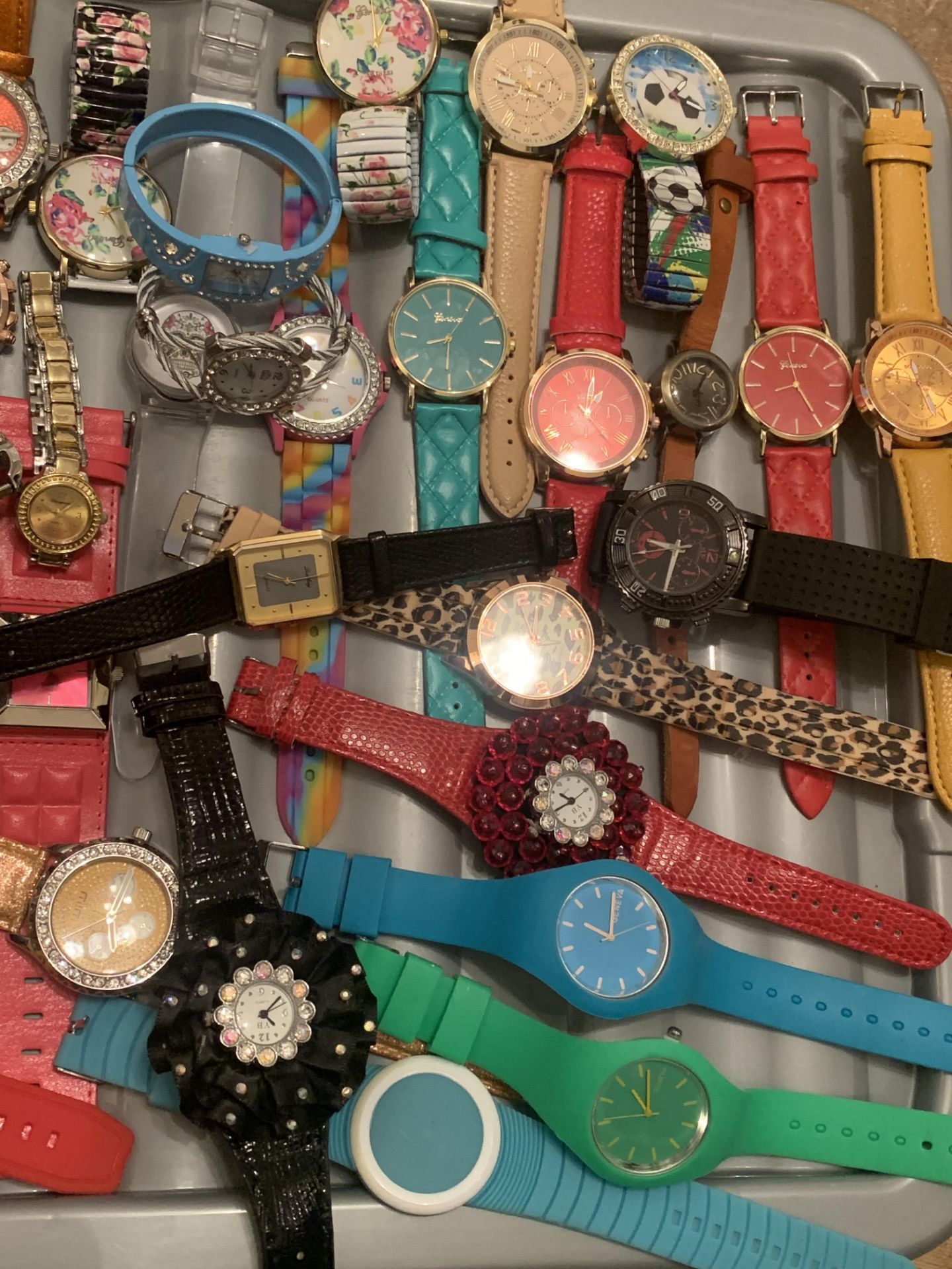Job Lot 52 Assorted Wristwatches Ladies And Gents - Image 3 of 6