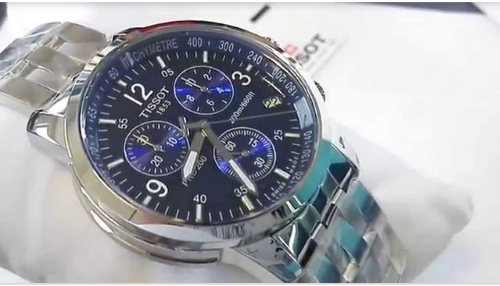 Tissot Prc200 Chronograph Men's Watch T17.1.586.42 - Image 3 of 11
