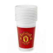 1 Pallet Of 13,680 Official Manchester United & Barcelona Fc Cups Brand New Genuine Stock