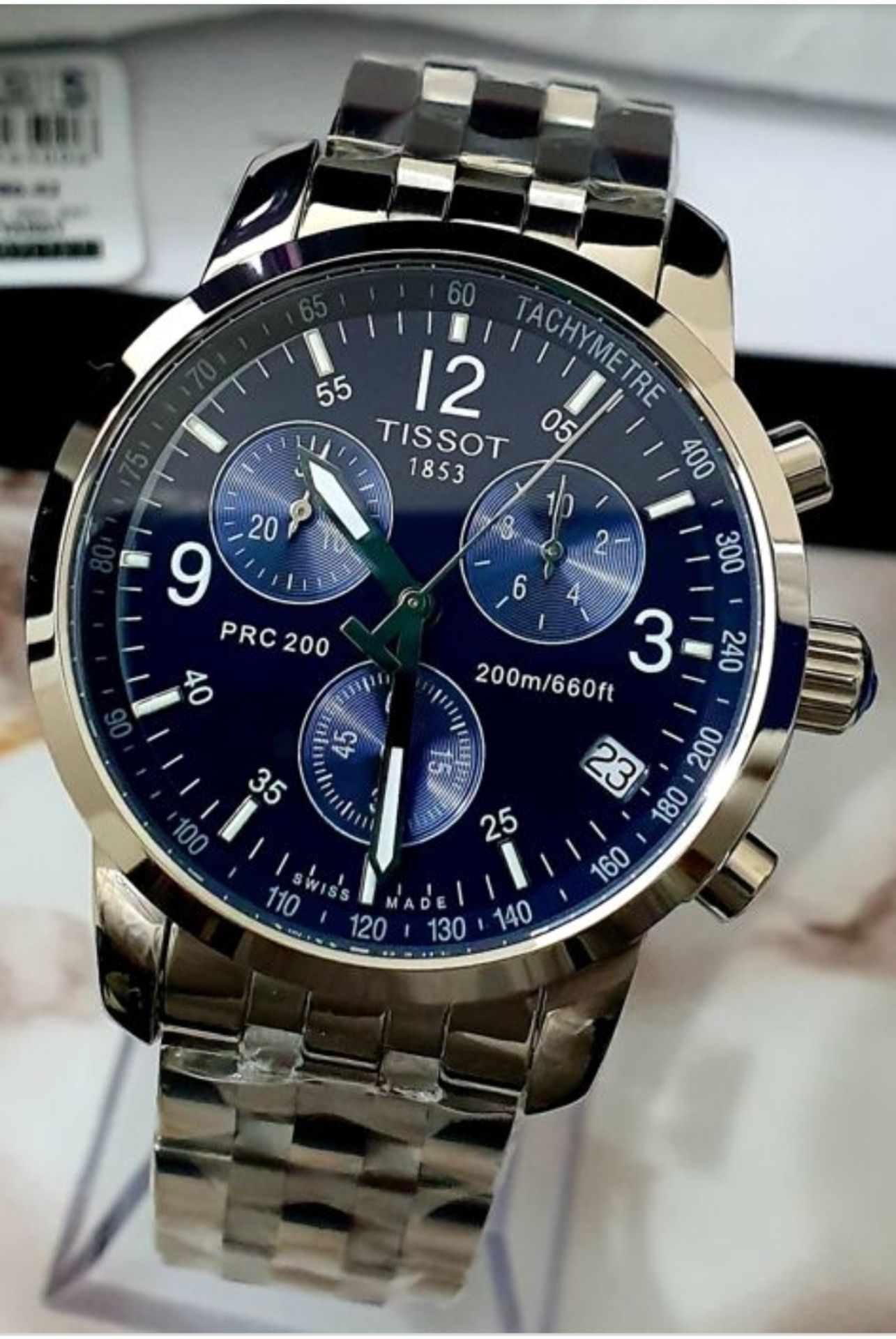 Tissot Prc200 Chronograph Men's Watch T17.1.586.42 - Image 10 of 11