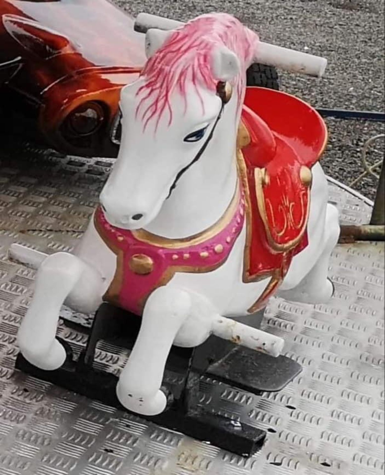 Fiberglass Fairground Horse 3Ft