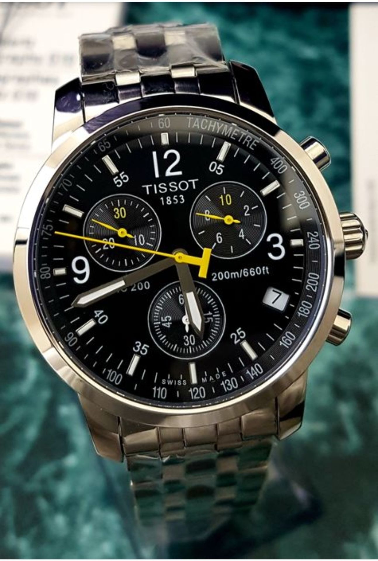 Tissot T17.1.586.52 PRC 200 Men's Chronograph Quartz Watch - Image 9 of 11