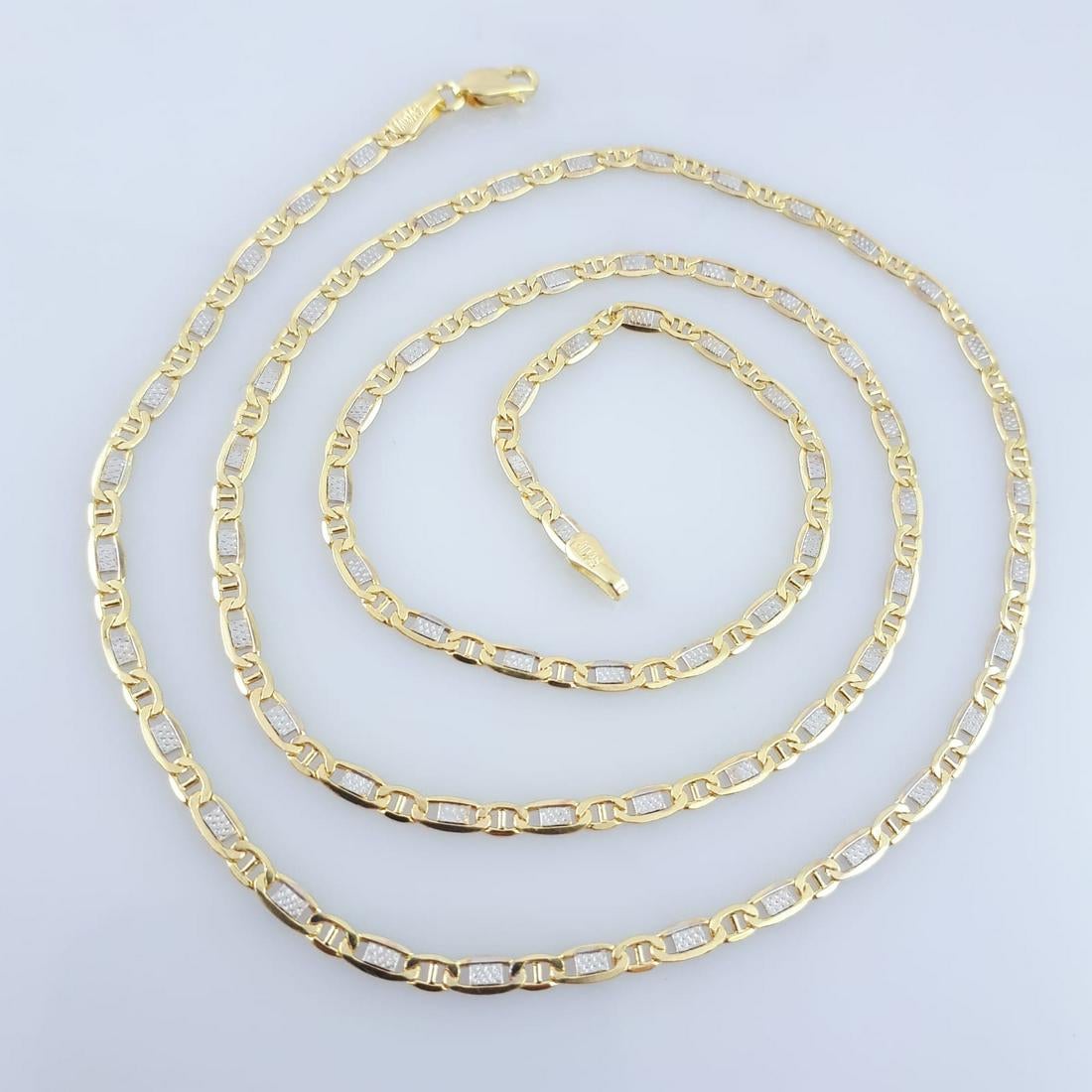 14K Yellow and White Gold - Necklace - Image 3 of 4