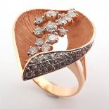 18K Rose Gold 1.03 ct