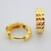 0.4 In (1 cm) Earring. In 14K Yellow Gold