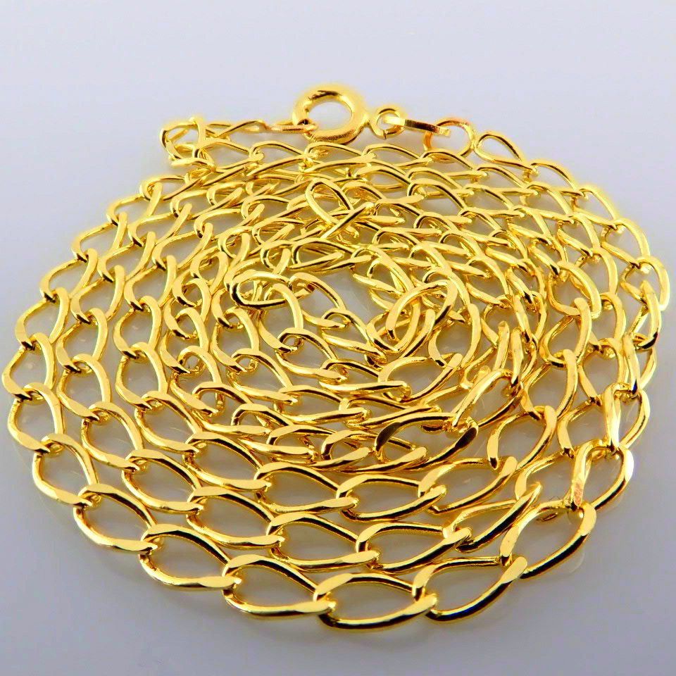 19.7 In (50 cm) Necklace. In 14K Yellow Gold