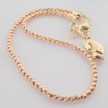 Italian Beat Dorica Bracelet. In 14K Rose/Pink Gold