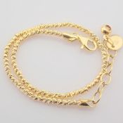 Italian Beat Dorica Bracelet. In 14K Yellow Gold