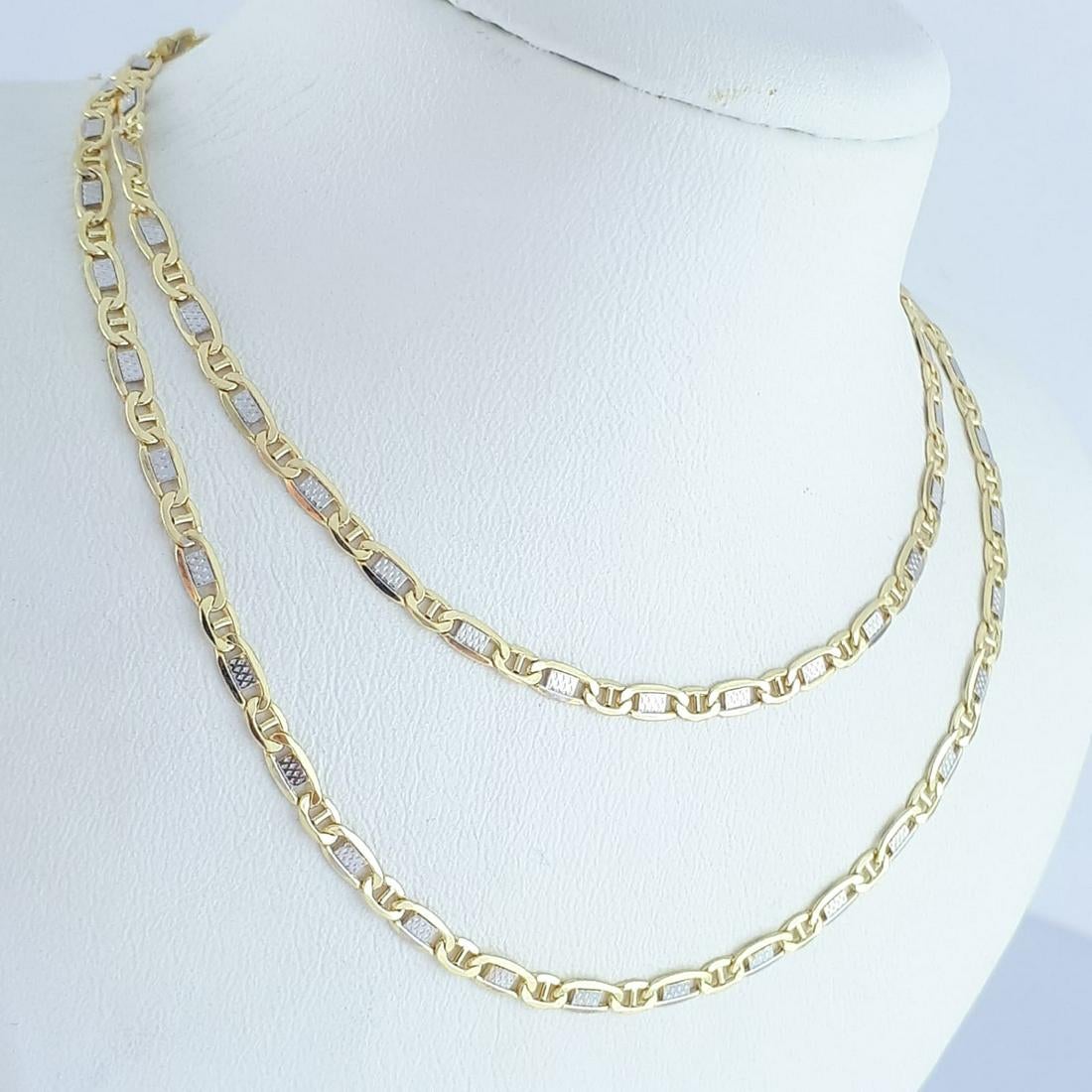 14K Yellow and White Gold - Necklace - Image 2 of 4