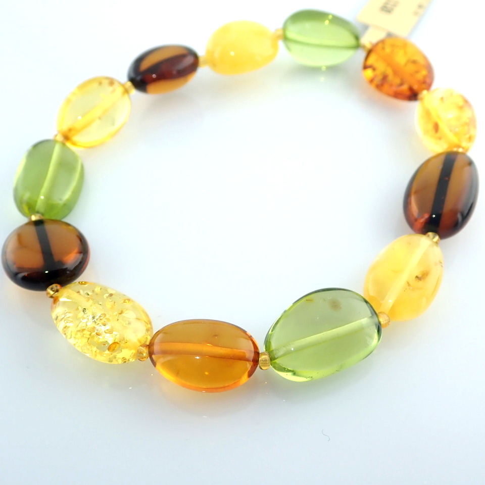 Natural Amber Bracelet - Image 2 of 5