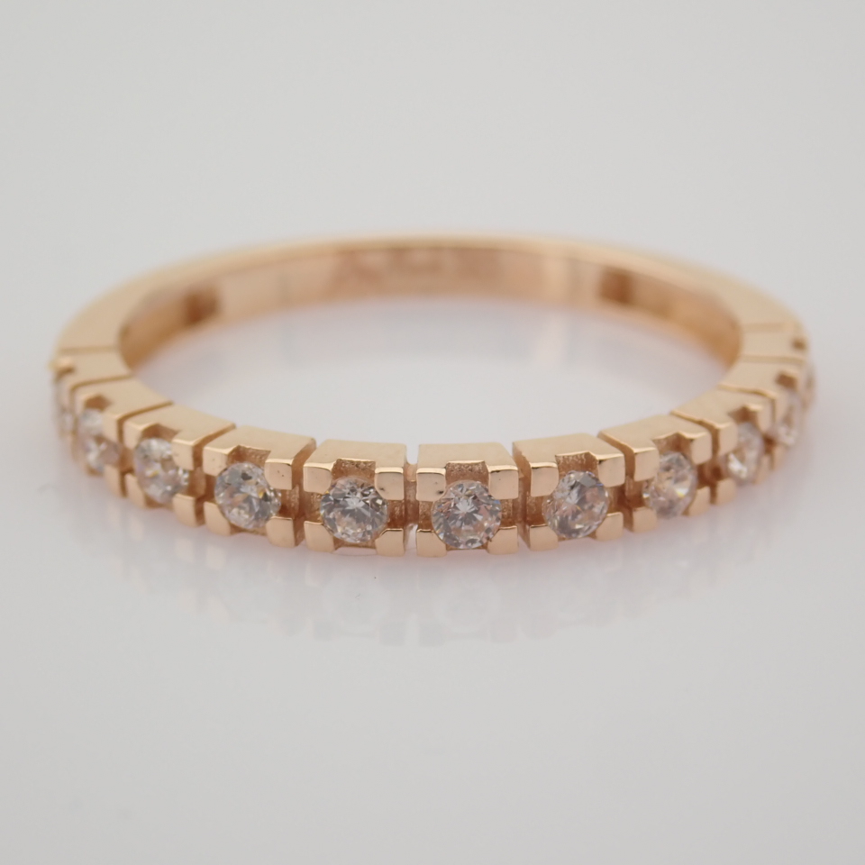 Swarovski Zirconia Ring. In 14K Rose/Pink Gold - Image 4 of 7