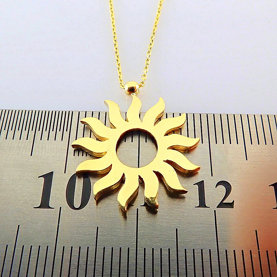 17.3 In (44 cm) Pendant. In 14K Yellow Gold - Image 5 of 6