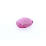 Loose Oval Burmese Ruby 1.01 Carats