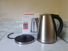 Refurbished Morphy Richards 103005 3Kw 1.7 Litre Kettle Rrp £99.99