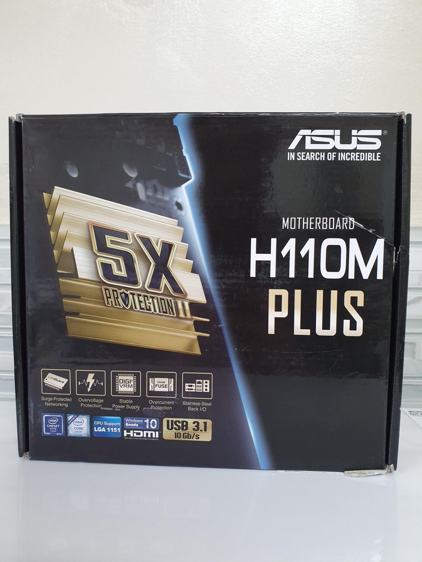 Asus H110M Plus Motherboard , New, Untested Rrp £299