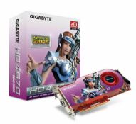 New Gigabyte Hd 4870 512Mb Gddr5 Dual Dvi Hdtv Out Pci-E Ati Crossfirex Graphic Card