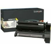 Genuine Lexmark 15G031Y Toner Cartridge Yellow Hp Sealed Rrp £299