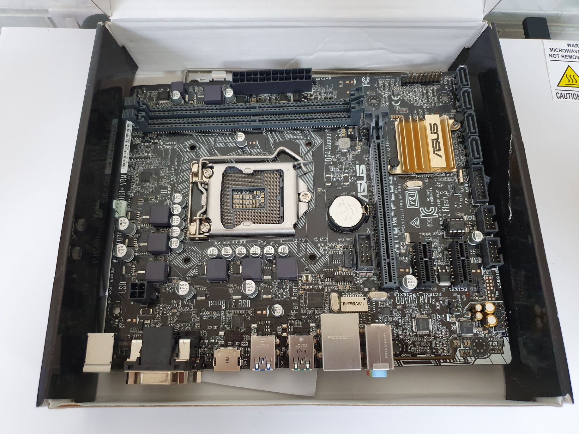 Asus H110M Plus Motherboard , New, Untested Rrp £299 - Image 4 of 4