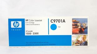 Genuine Official Hp C9701A Cyan Toner Cartridge Hp Sealed Rrp £89.99