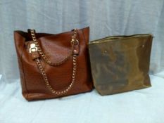 Chloe Leather Large Tote Shopper Bag