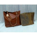 Chloe Leather Large Tote Shopper Bag