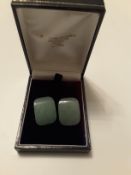 A Pair Of Jade Earrings