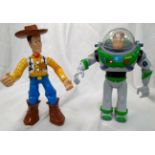 Sheriff Woody And Buzz Lightyear Figure Dolls