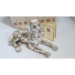 Silver Plated Labrador Dog Ornament. Vivien C