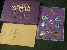 1970 Royal Mint Proof Coin Set Of The United Kingdom And Norther Ireland