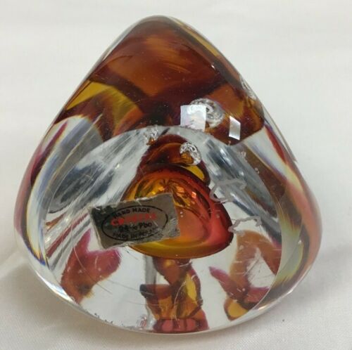 Crystal Glass Tear Drop Paperweight - Image 4 of 4