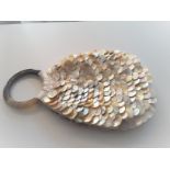 Mother Of Pearl Buttons Handbag