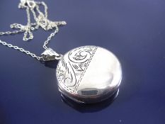 Silver locket