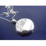 Silver locket