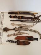 Collection of Decorative Knives