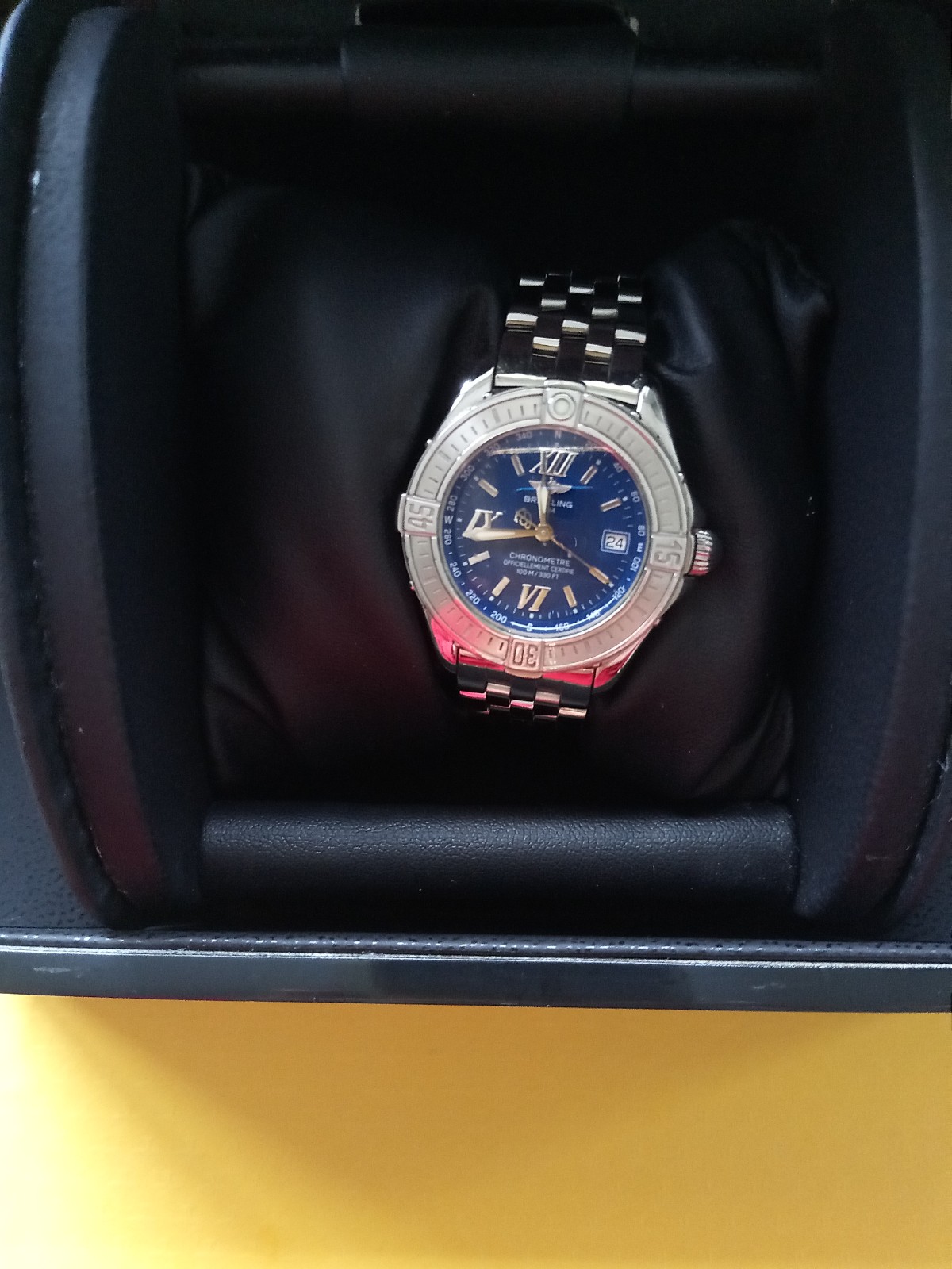 Ladies Cockpit Watch with Blue Face
