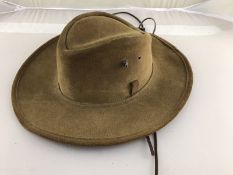 Vintage BC Hats Genuine Steer Hide Made In Australia