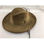 Vintage BC Hats Genuine Steer Hide Made In Australia